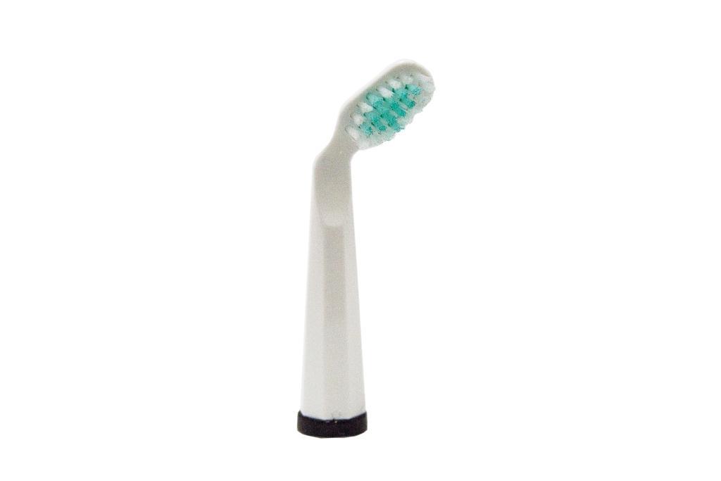 Kyoui Replacement Toothbrush Heads Perio Black+Cleaning White for Kyoui Sonic 3000 (Pack of 2) - Kyoui