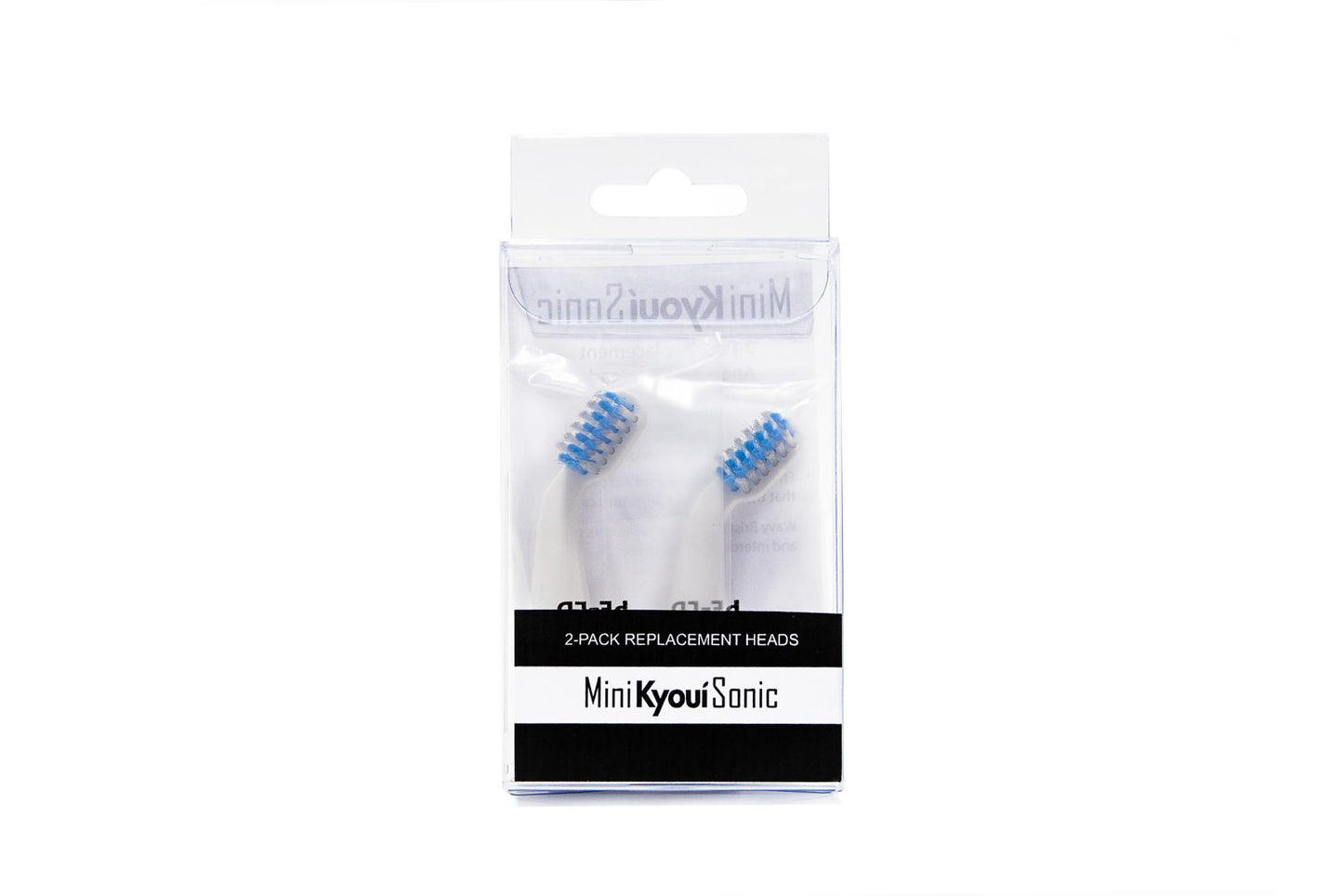 Subscription Kyoui Replacement Toothbrush Heads for Mini Sonic for KIDS (Pack of 2) - Kyoui