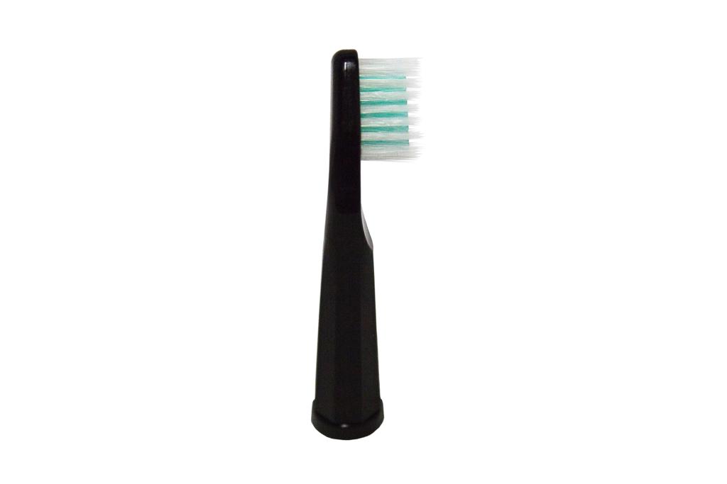 Subscription Kyoui Replacement Toothbrush Heads Perio Black+Cleaning White for Kyoui Sonic 3000 (Pack of 2) - Kyoui